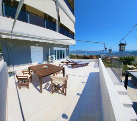 "Stergiou Luxury Apartments" Με Κοινη Πισινα Saronida Exterior photo