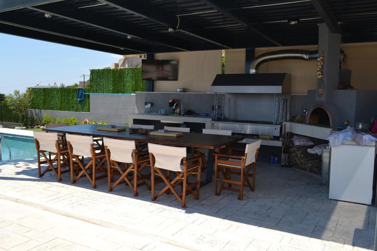 "Stergiou Luxury Apartments" Με Κοινη Πισινα Saronida Exterior photo